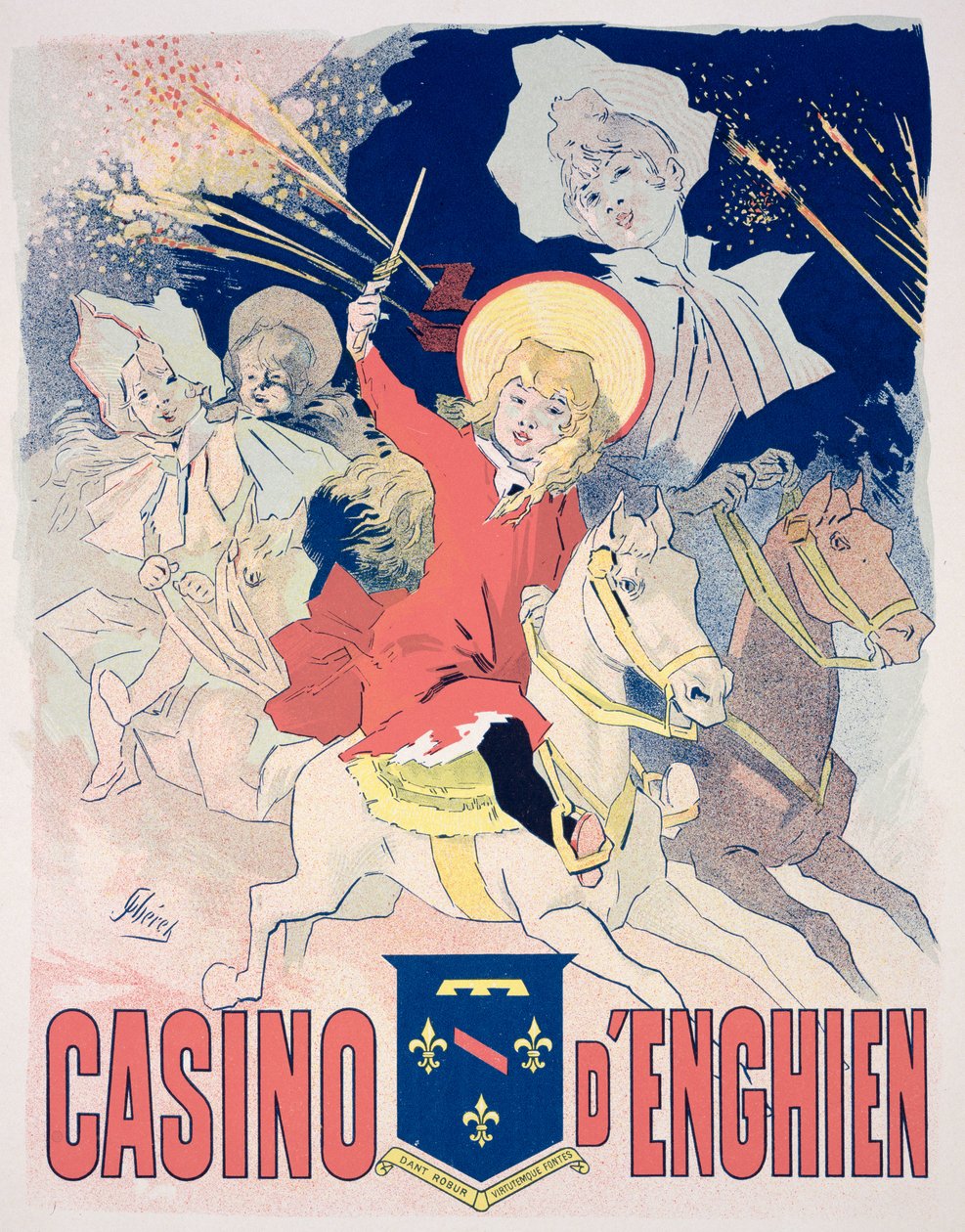 Reproducción de un cartel publicitario del 