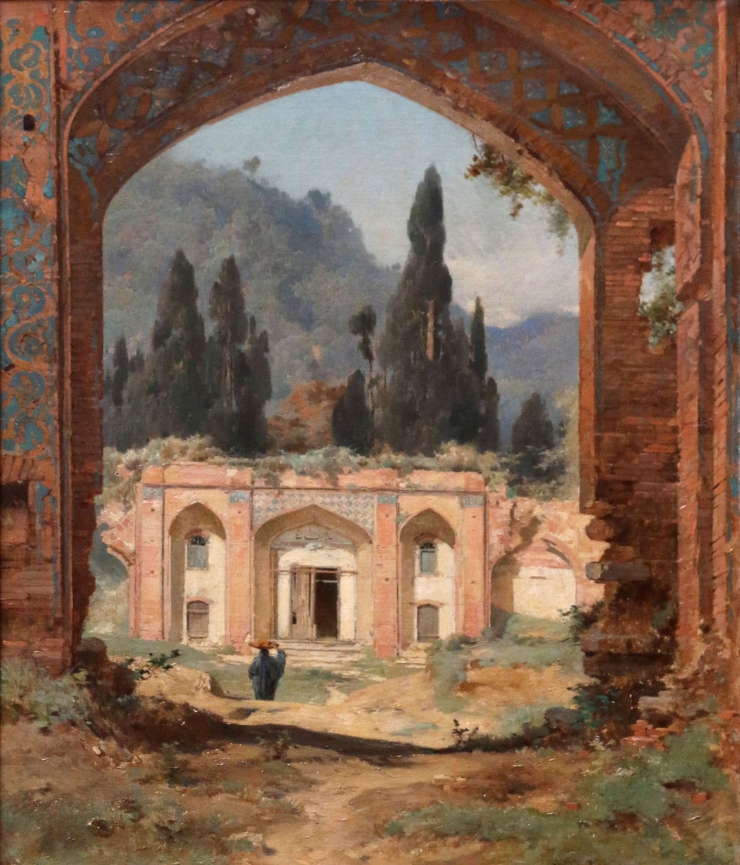 Las ruinas del palacio de Aschroff de Jules Joseph Augustin Laurens