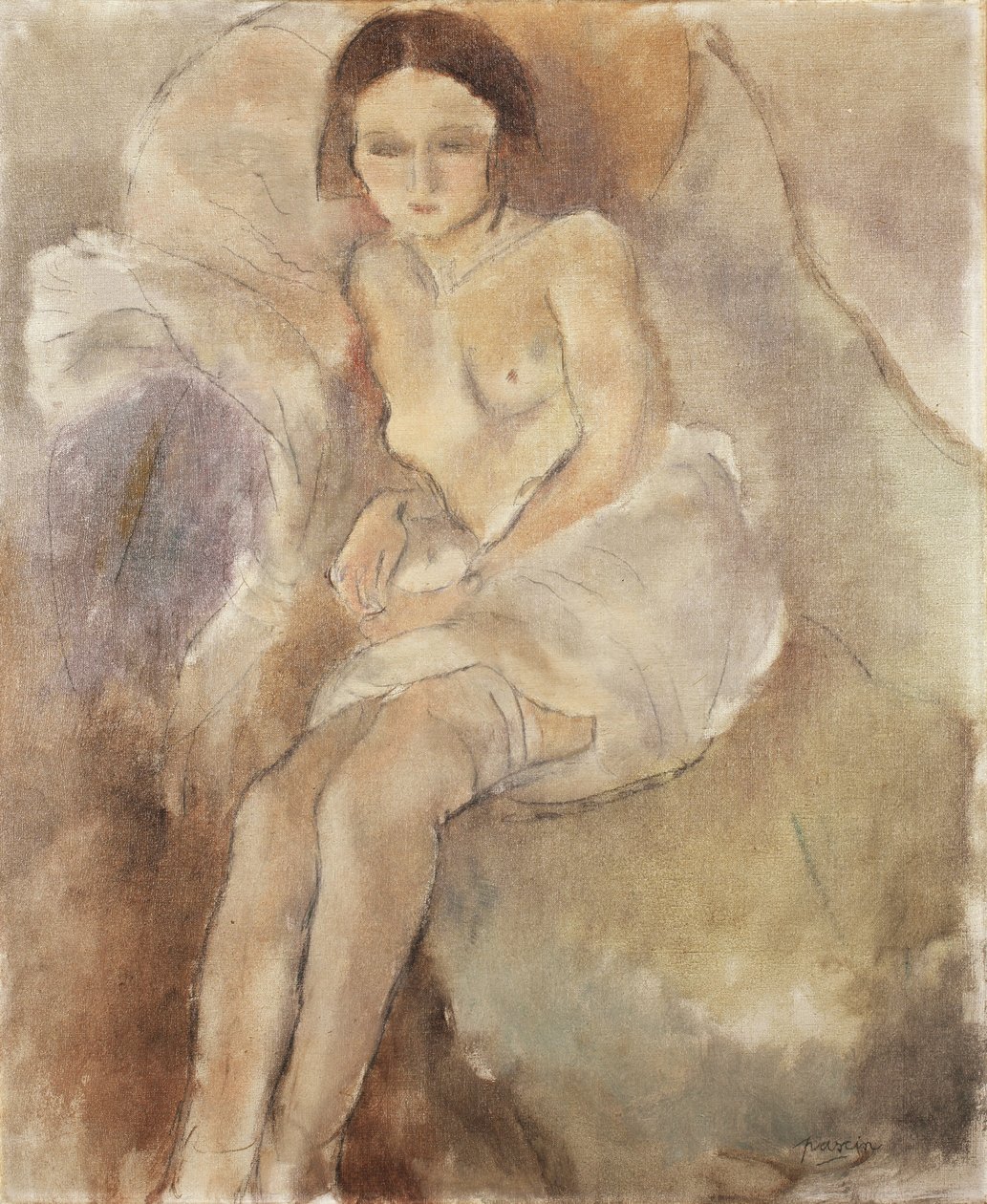 Mujer sentada, c.1925-30 de Jules Pascin