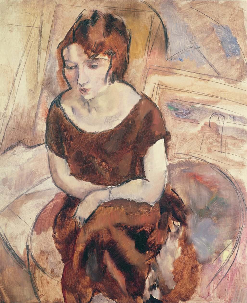 Joven mujer, 1925 de Jules Pascin