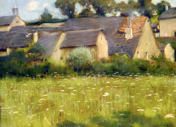Paisaje al aire libre de Jules Alexis Muenier