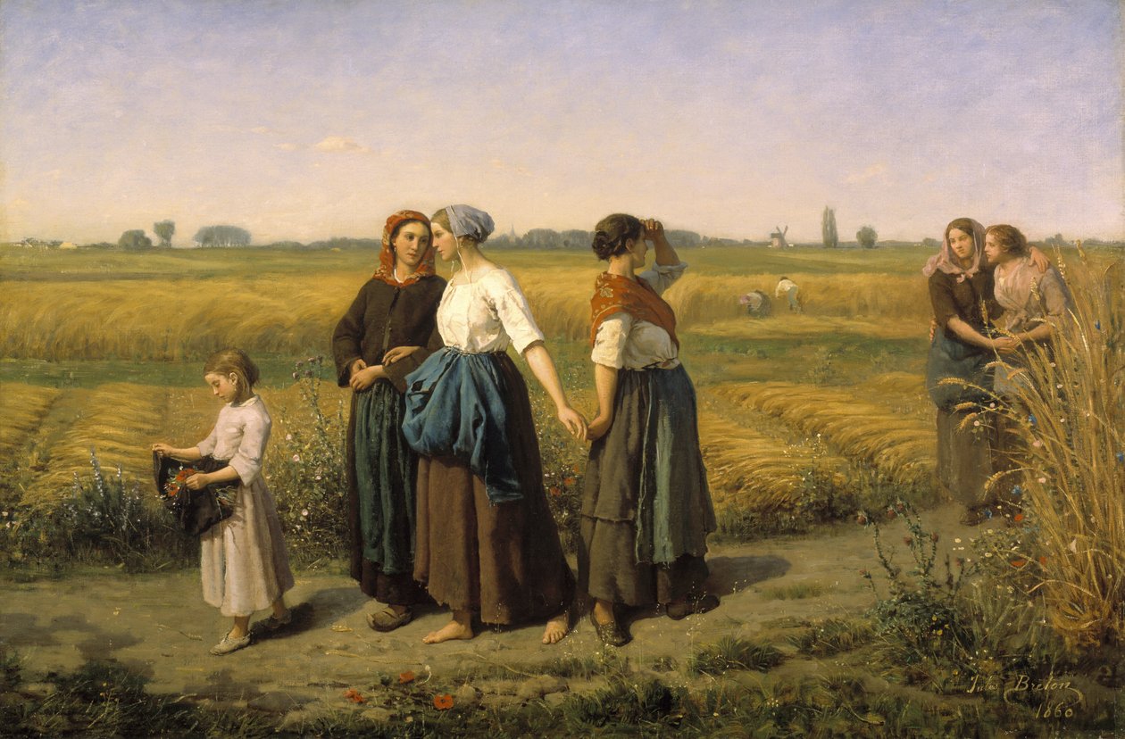 Los Segadores de Jules Breton
