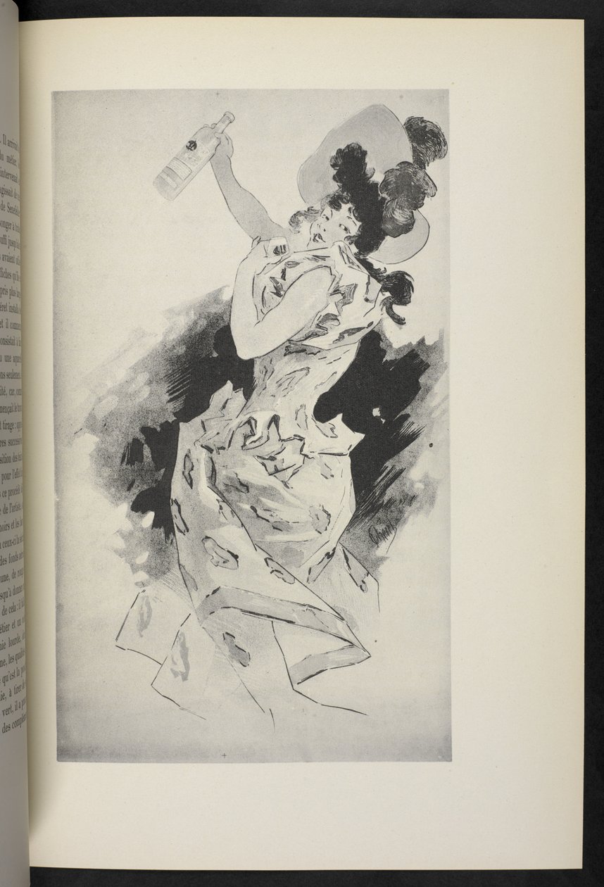 Un bailarín. Jules Chéret. París: Maurice Le Garrec de Jules Cheret