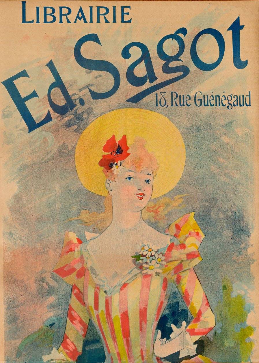 Bookstore Ed. Sagot de Jules Cheret