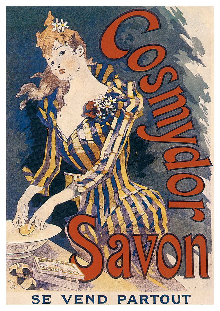 Cosmydor Savon, 1891 de Jules Cheret