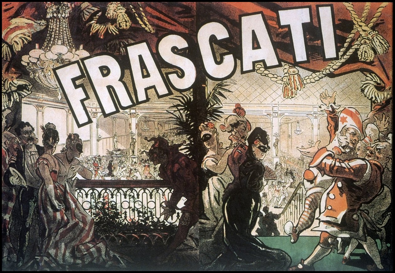 Póster de Frascati de Jules Cheret