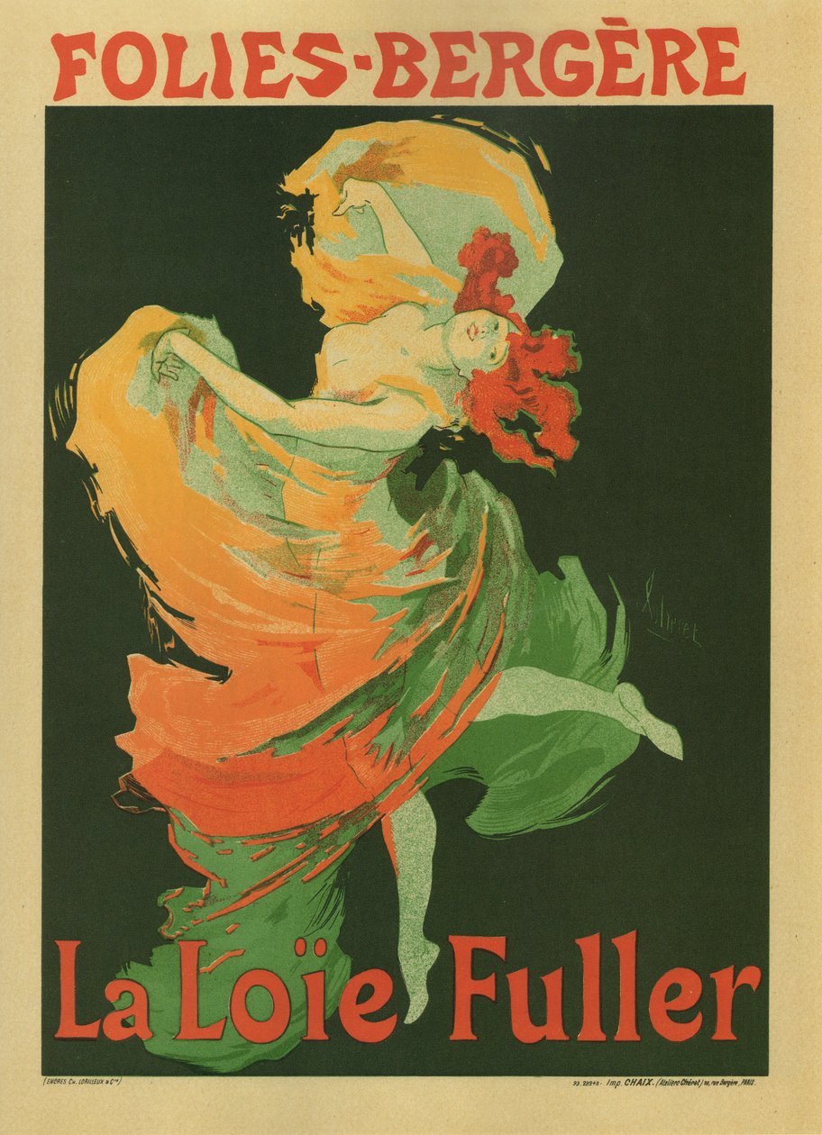 La Loie Fuller de Jules Cheret
