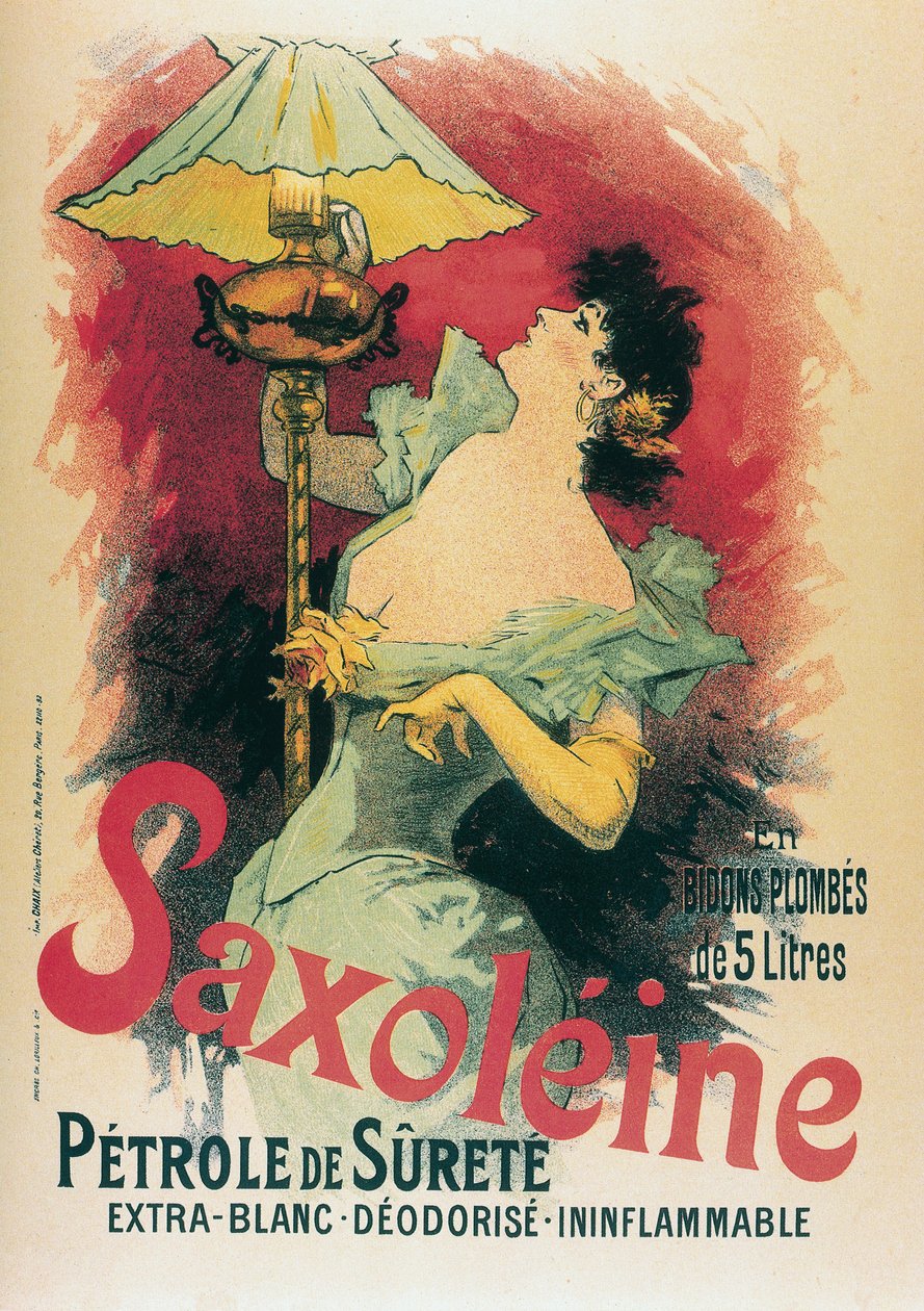 Saxolein 1891 de Jules Cheret