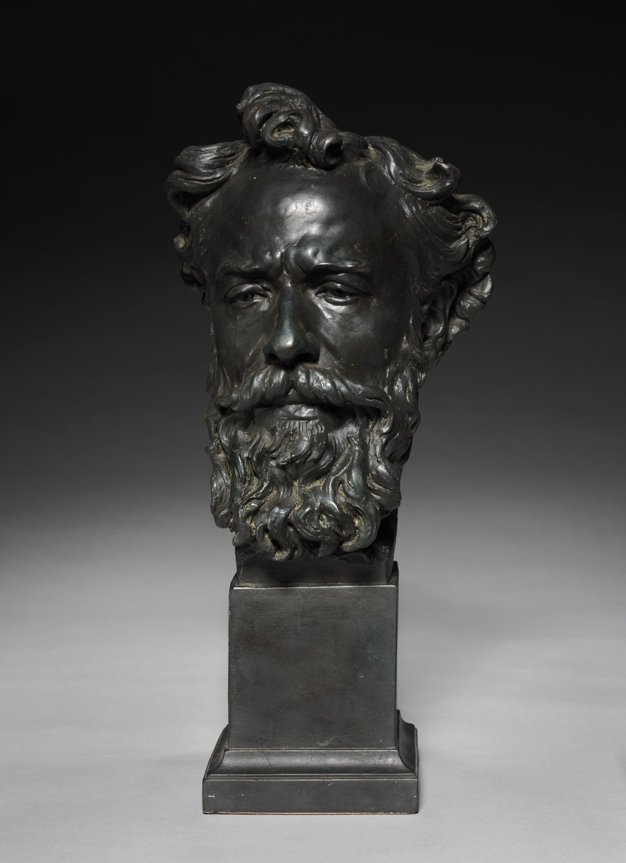 Cabeza de Alphonse Legros de Jules Dalou