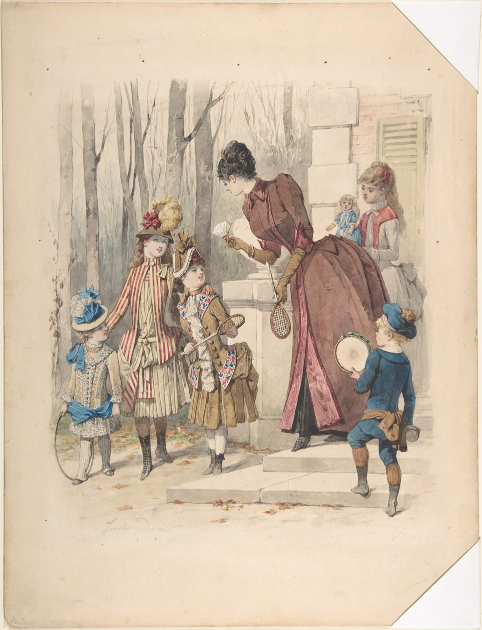 Ilustración de Moda, no. 2224 de Jules David