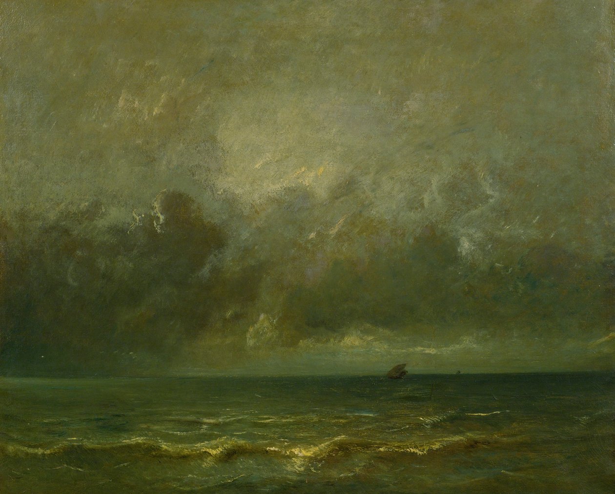 Calma antes de la tormenta de Jules Dupré