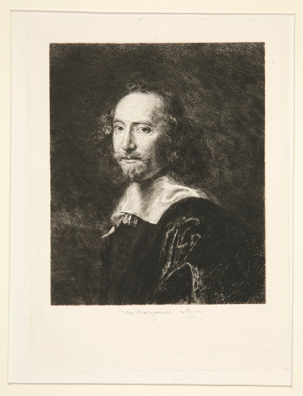 un caballero holandés de Jules Ferdinand Jacquemart