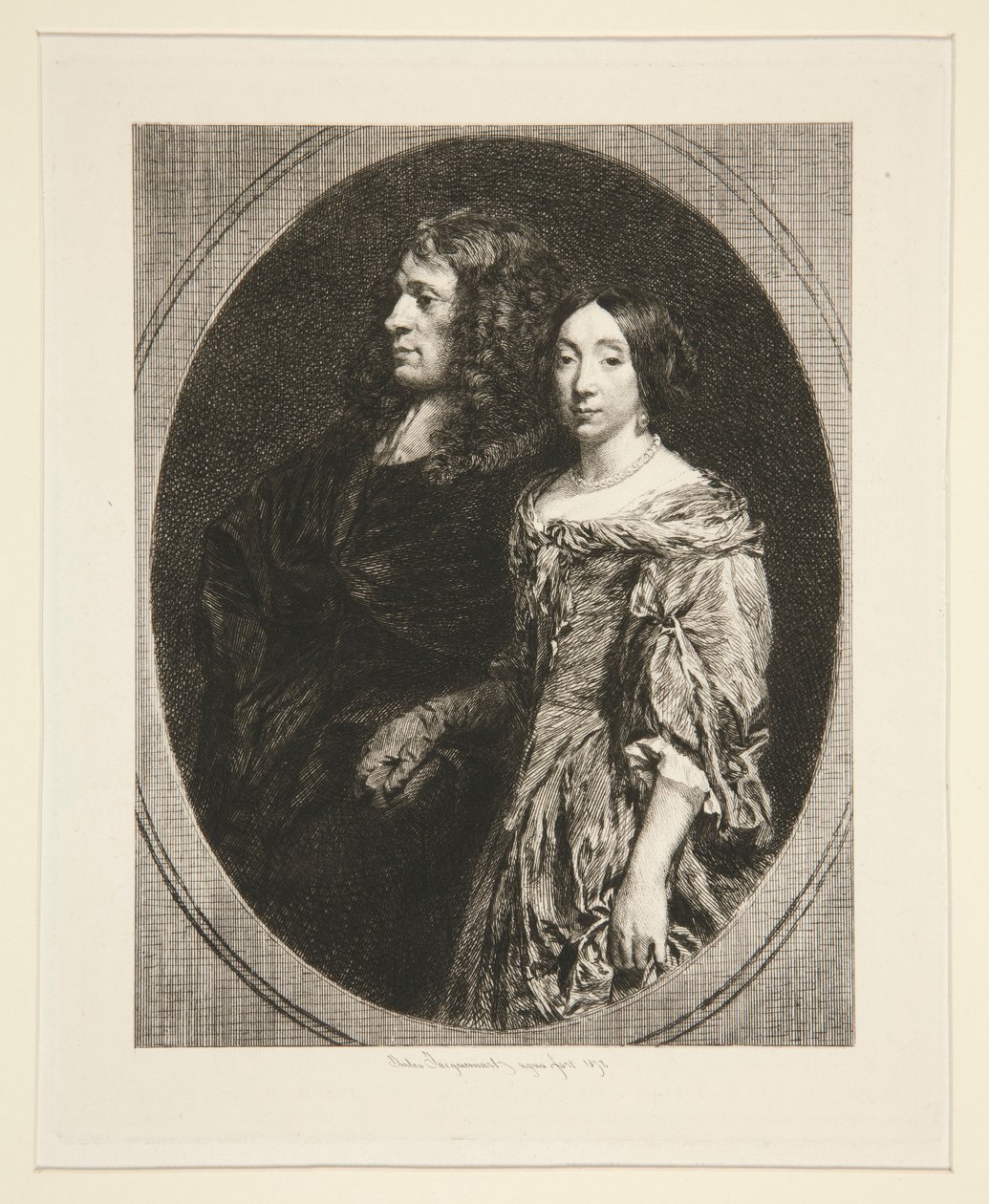 Burgomaestre y esposa de Jules Ferdinand Jacquemart