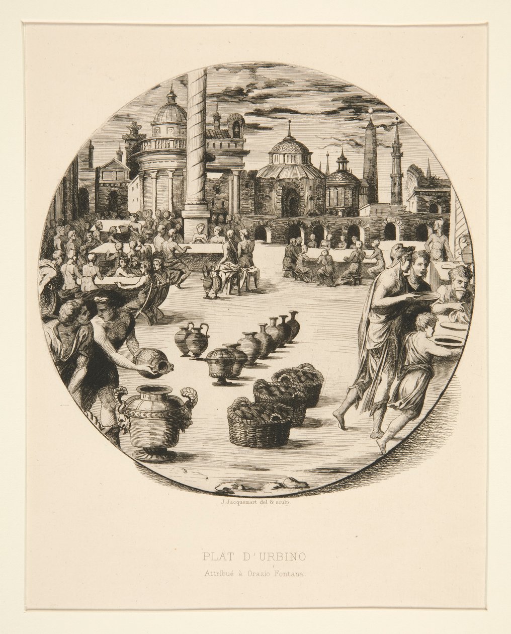 Plat d de Jules Ferdinand Jacquemart