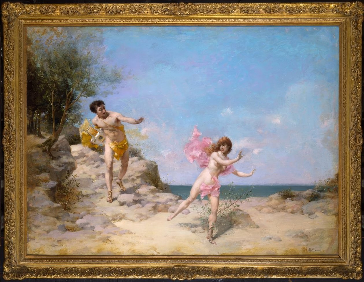 Apolo y Dafne de Jules Frederic Ballavoine