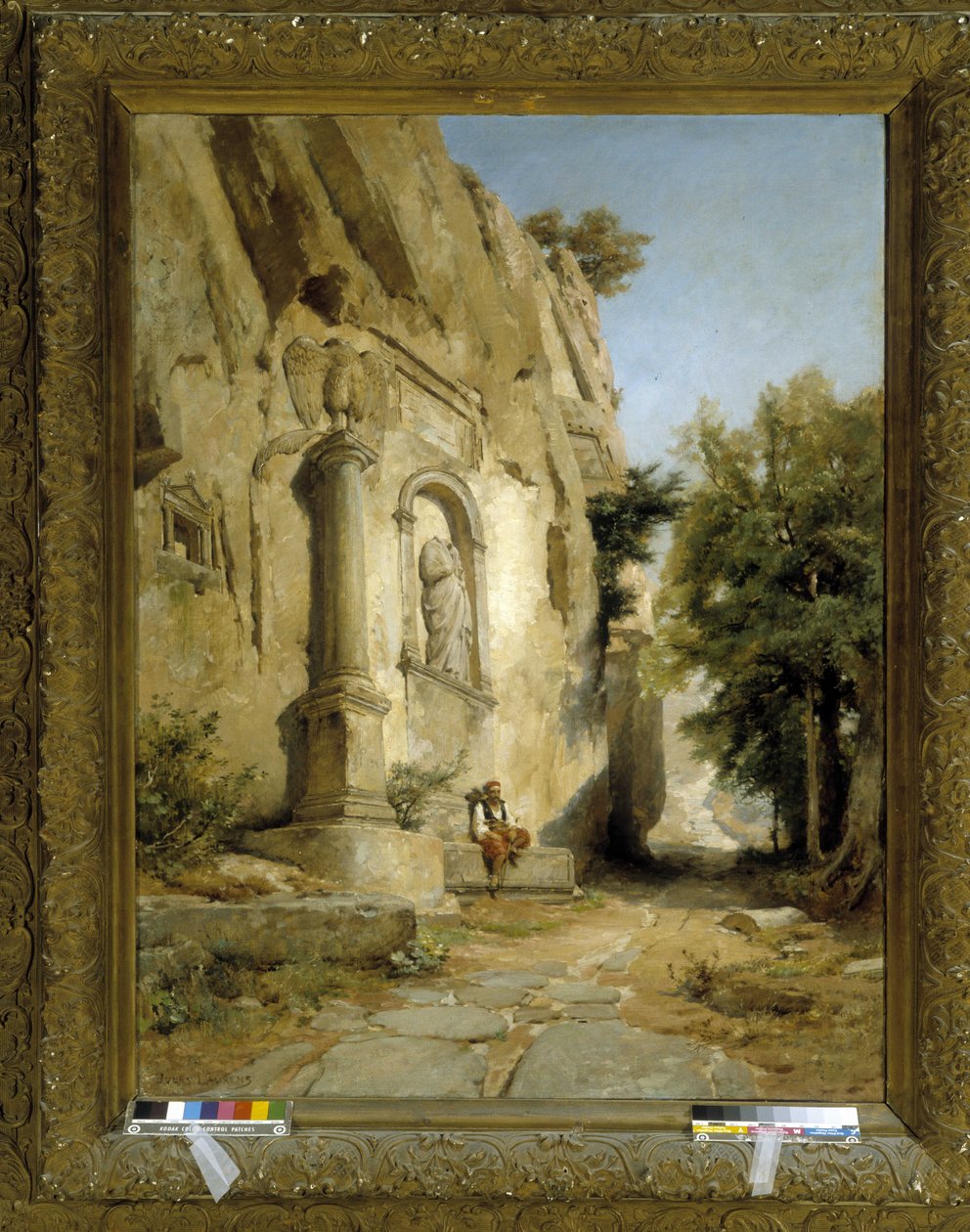 Cabeza romana en Bitinia de Jules Joseph Augustin Laurens