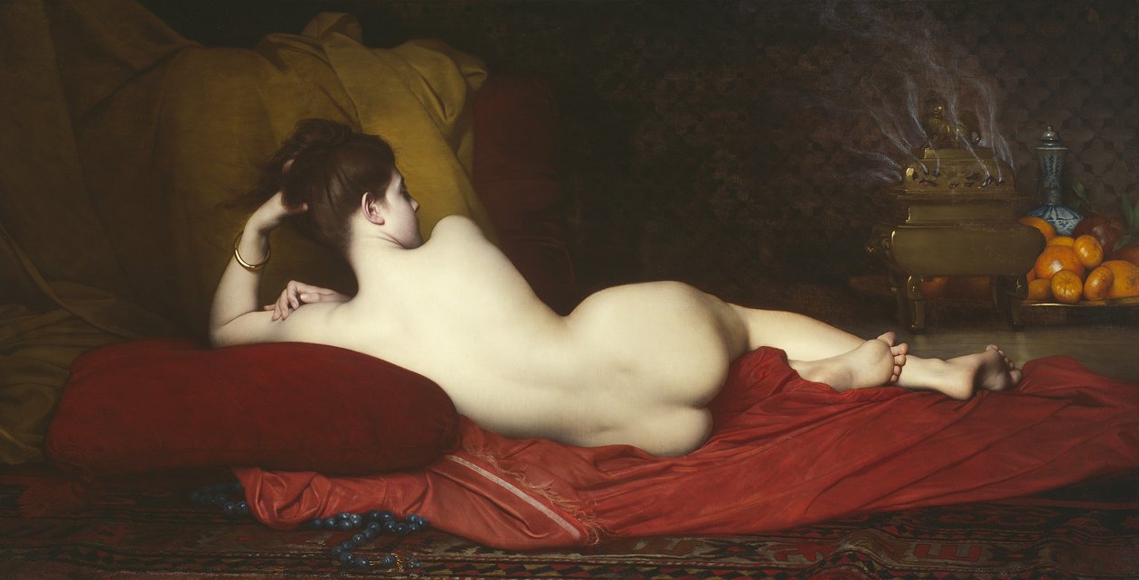 Odalisca, 1874 de Jules Joseph Lefebvre