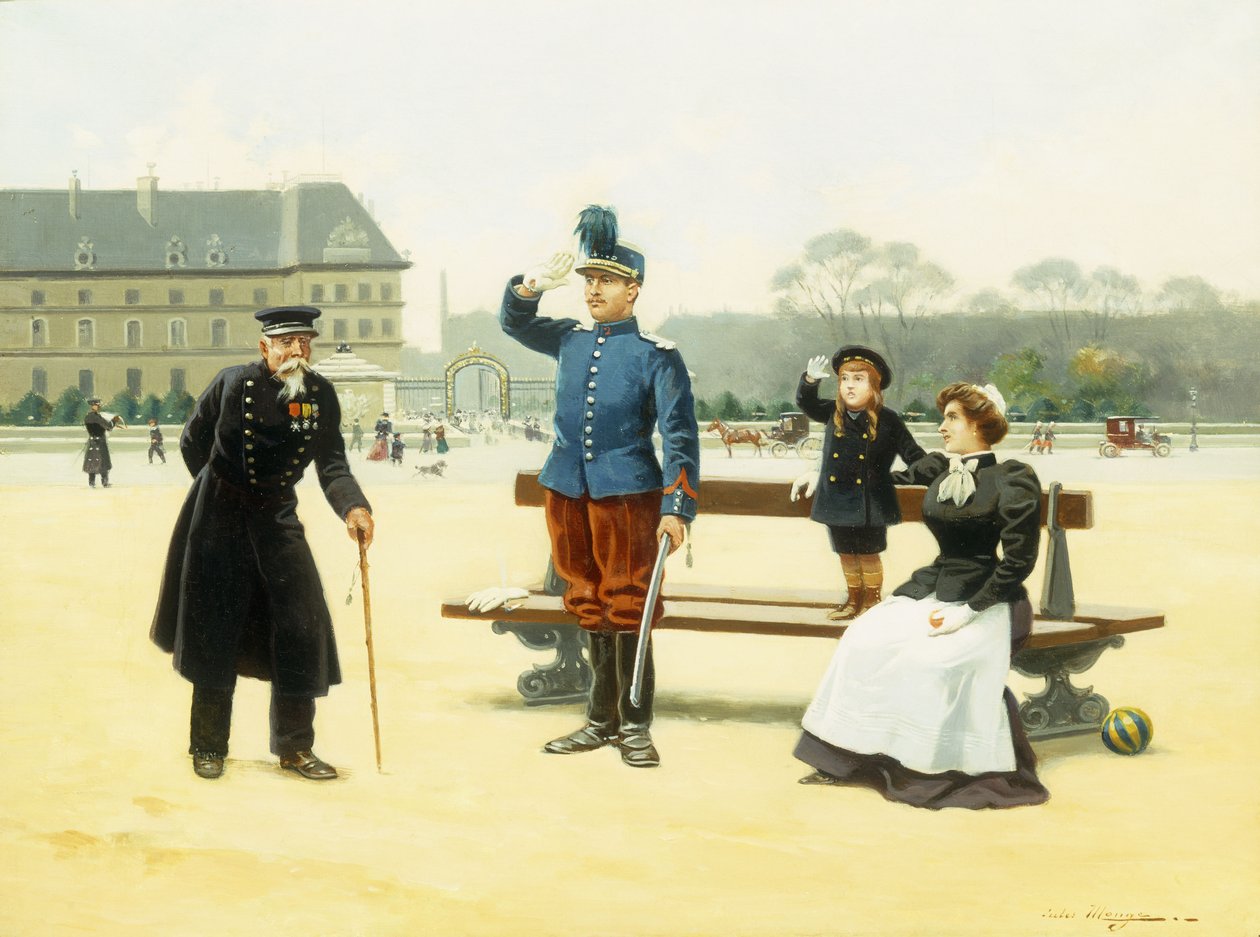 El saludo de Jules Monge