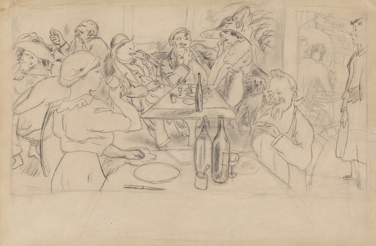 ¿Coste y flete? Escena de Jules Pascin