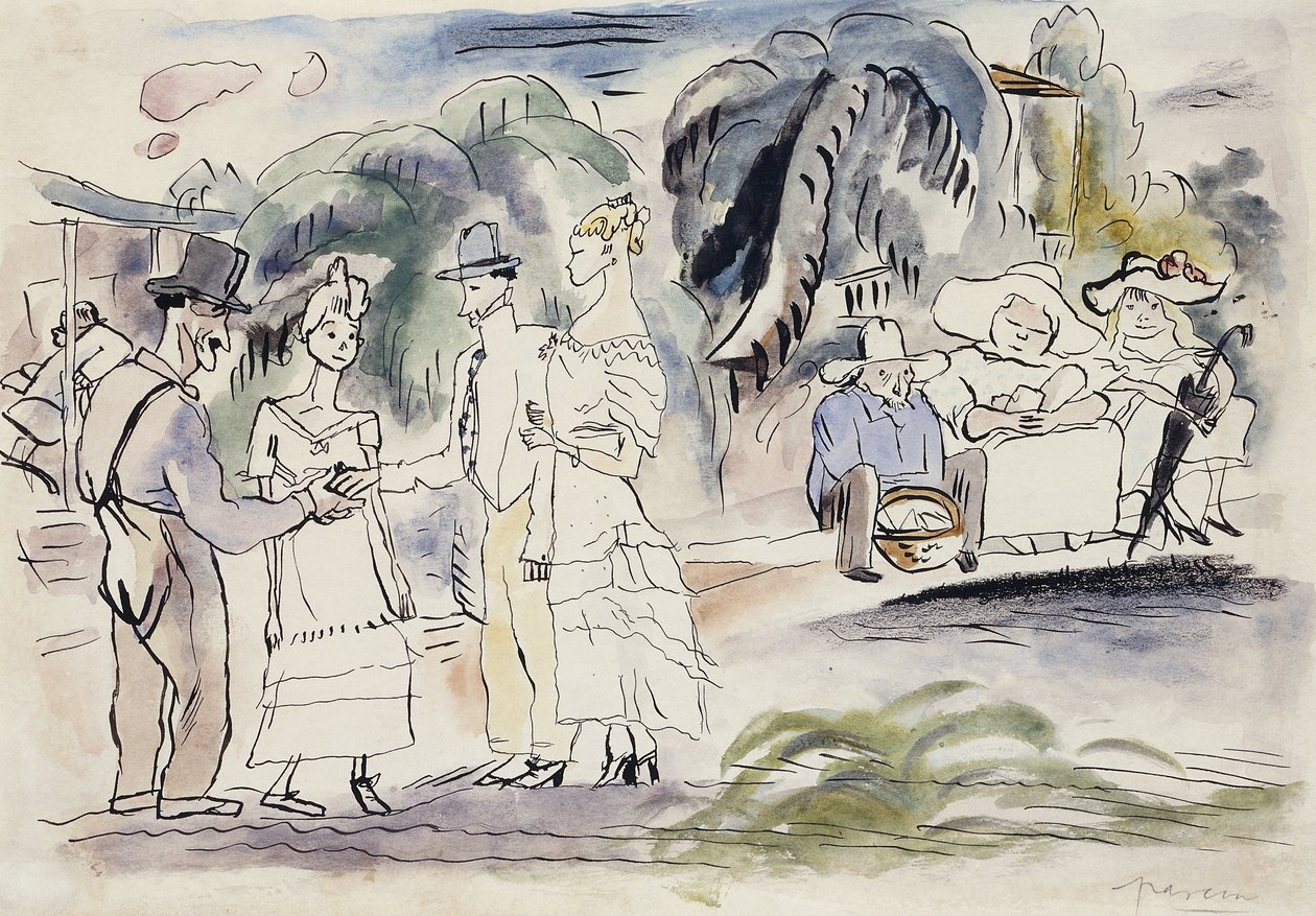 En Florida de Jules Pascin