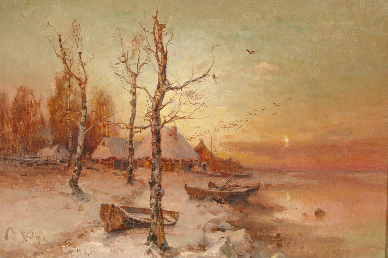 Paisaje, 1912 de Juli Julievich Klever