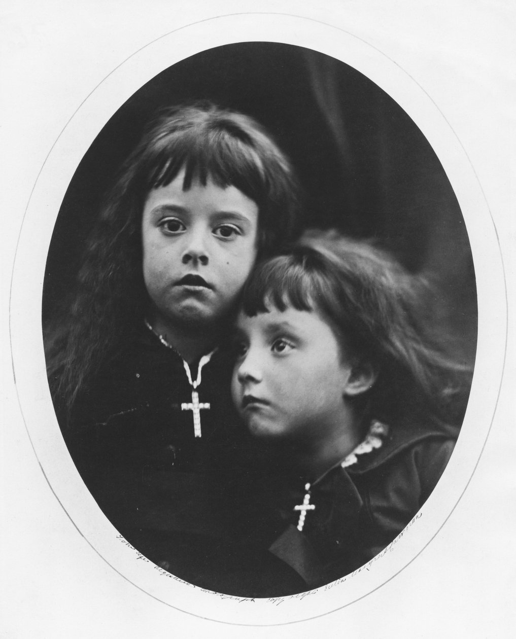 Raquel y Laura de Julia Margaret Cameron