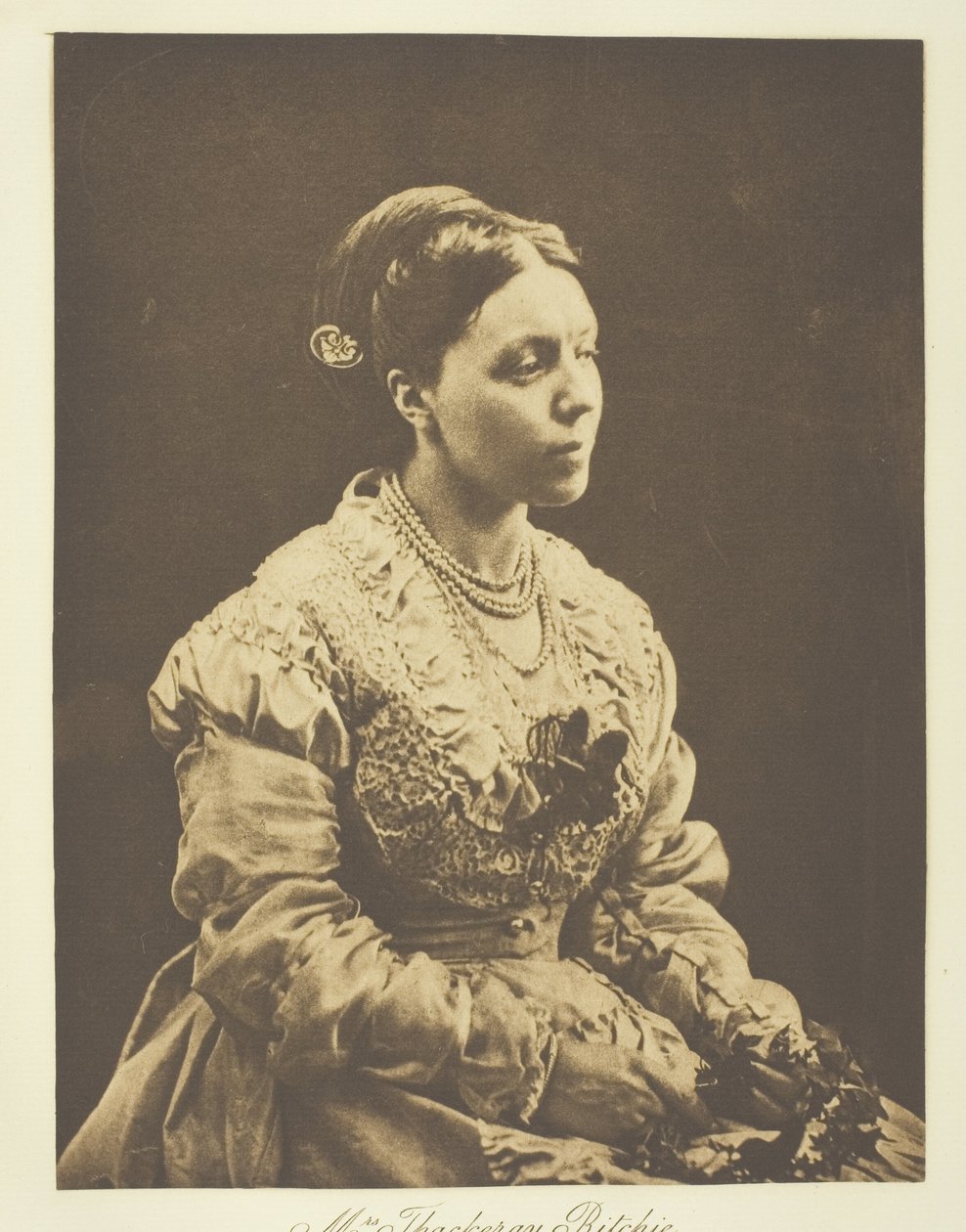 Sra. Thackeray Ritchie de Julia Margaret Cameron