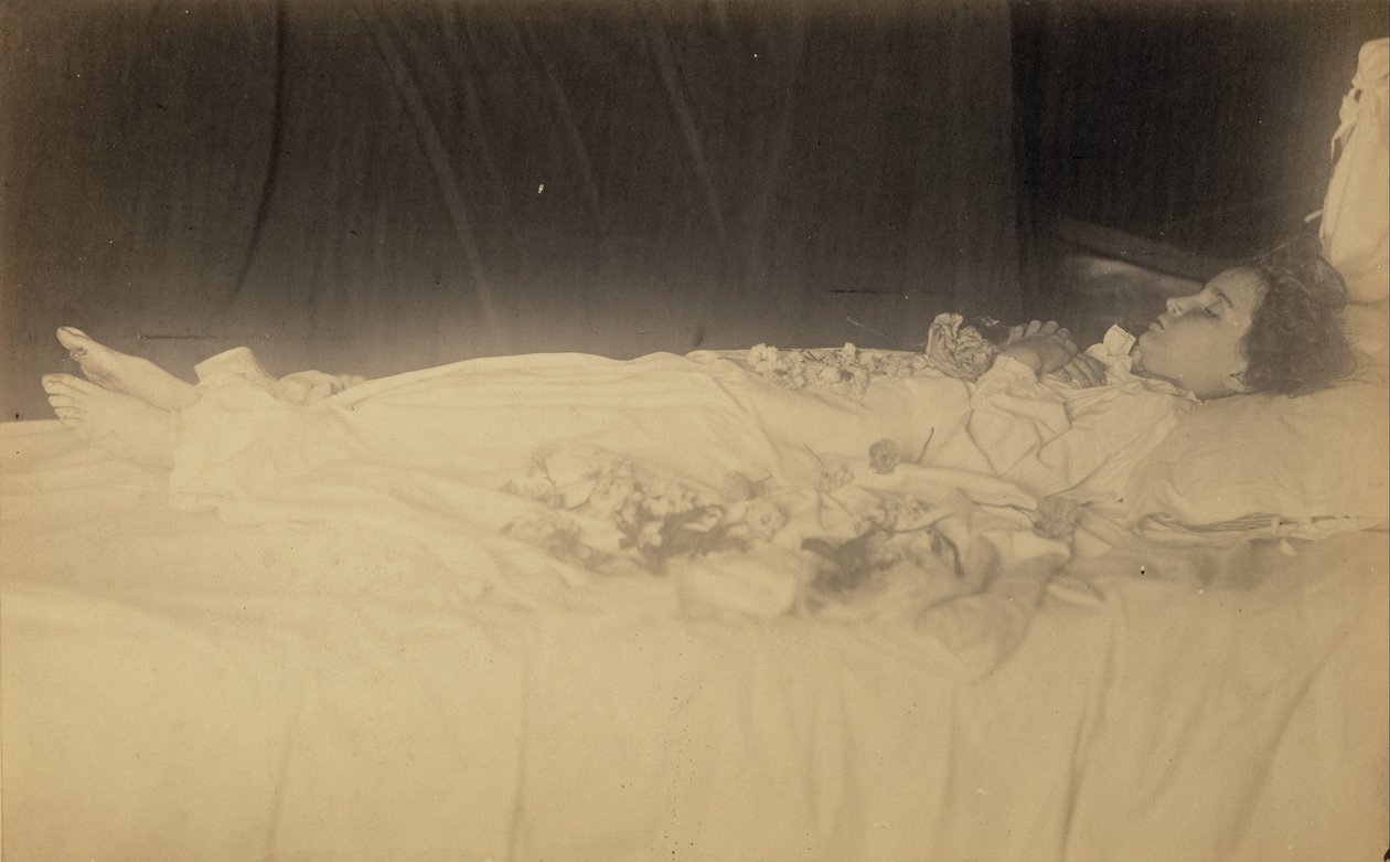 [Estudio de un niño muerto] de Julia Margaret Cameron