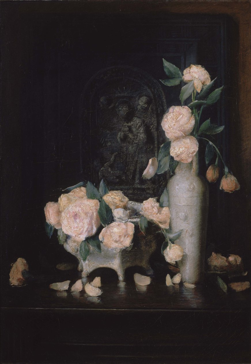 Rosas de Julian Alden Weir