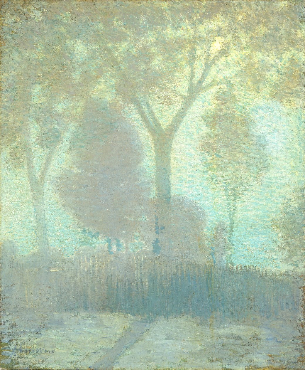 Luz de luna, c. 1905 de Julian Alden Weir