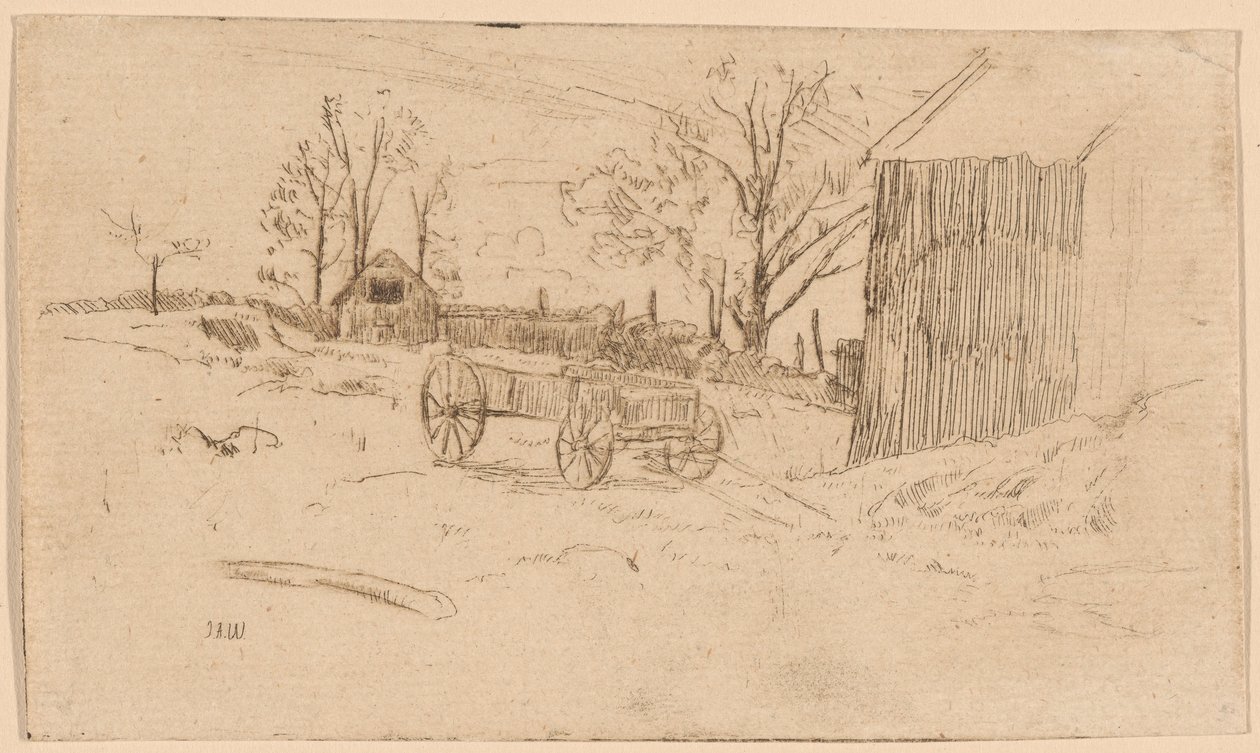 Granero de Roscoe de Julian Alden Weir