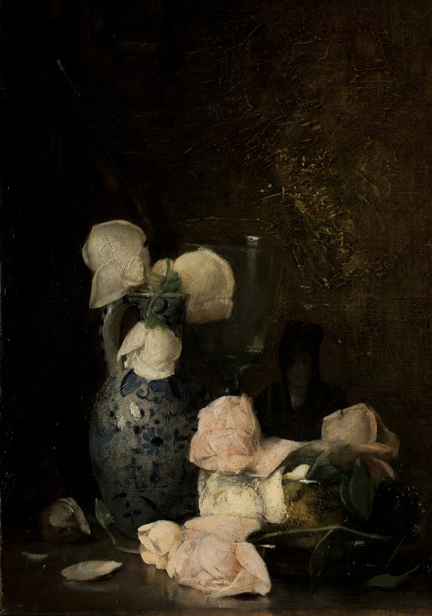 Rosas, c.1880-90 de Julian Alden Weir