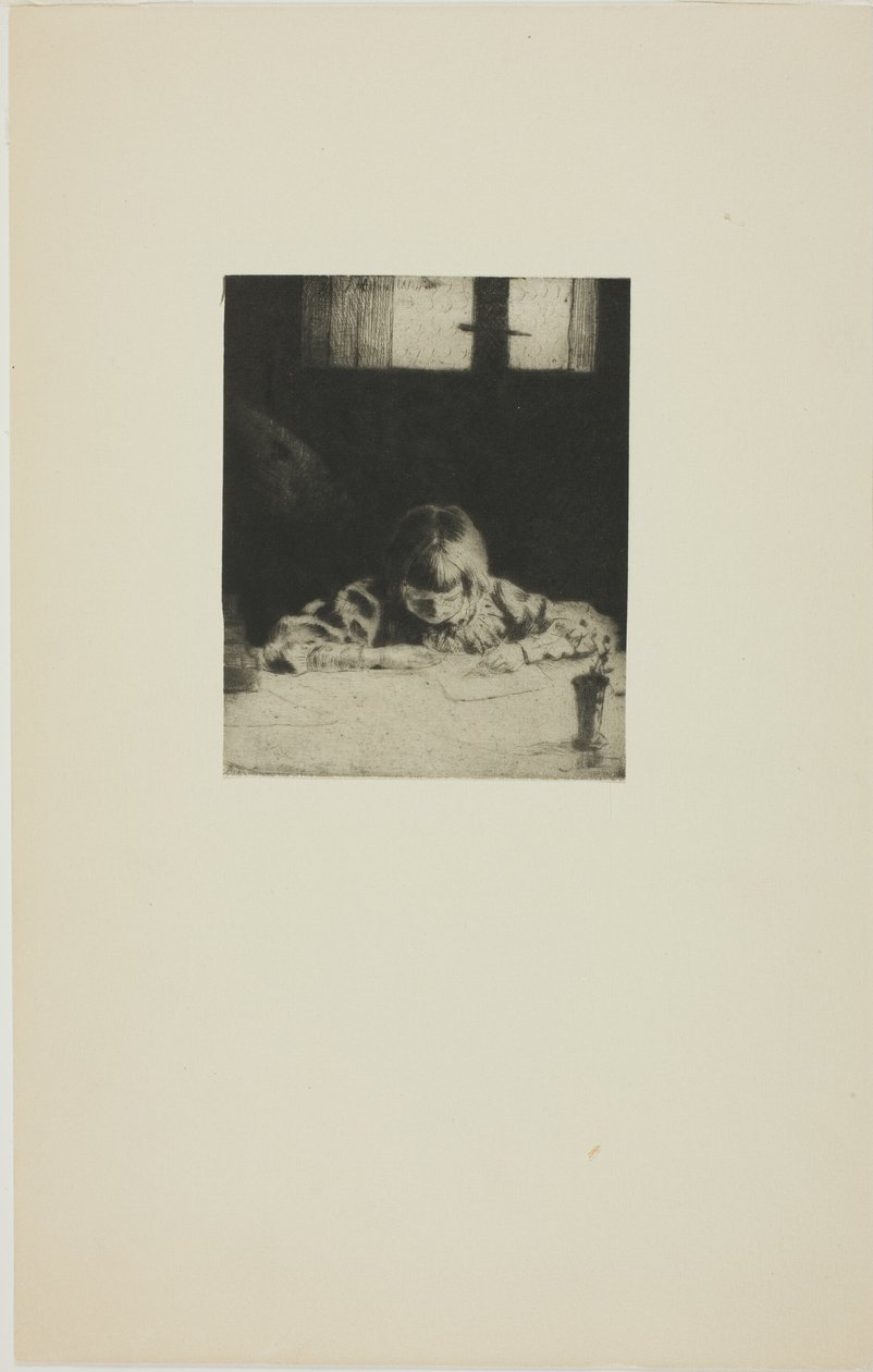 El pequeño estudiante de Julian Alden Weir