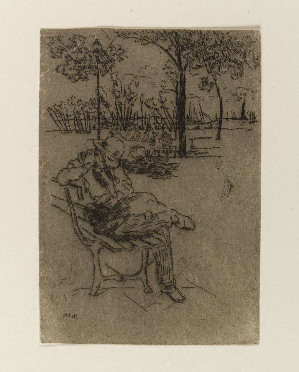 La Estatua de la Libertad de Julian Alden Weir