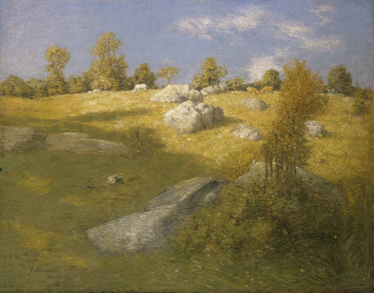 Pasto de montaña de Julian Alden Weir