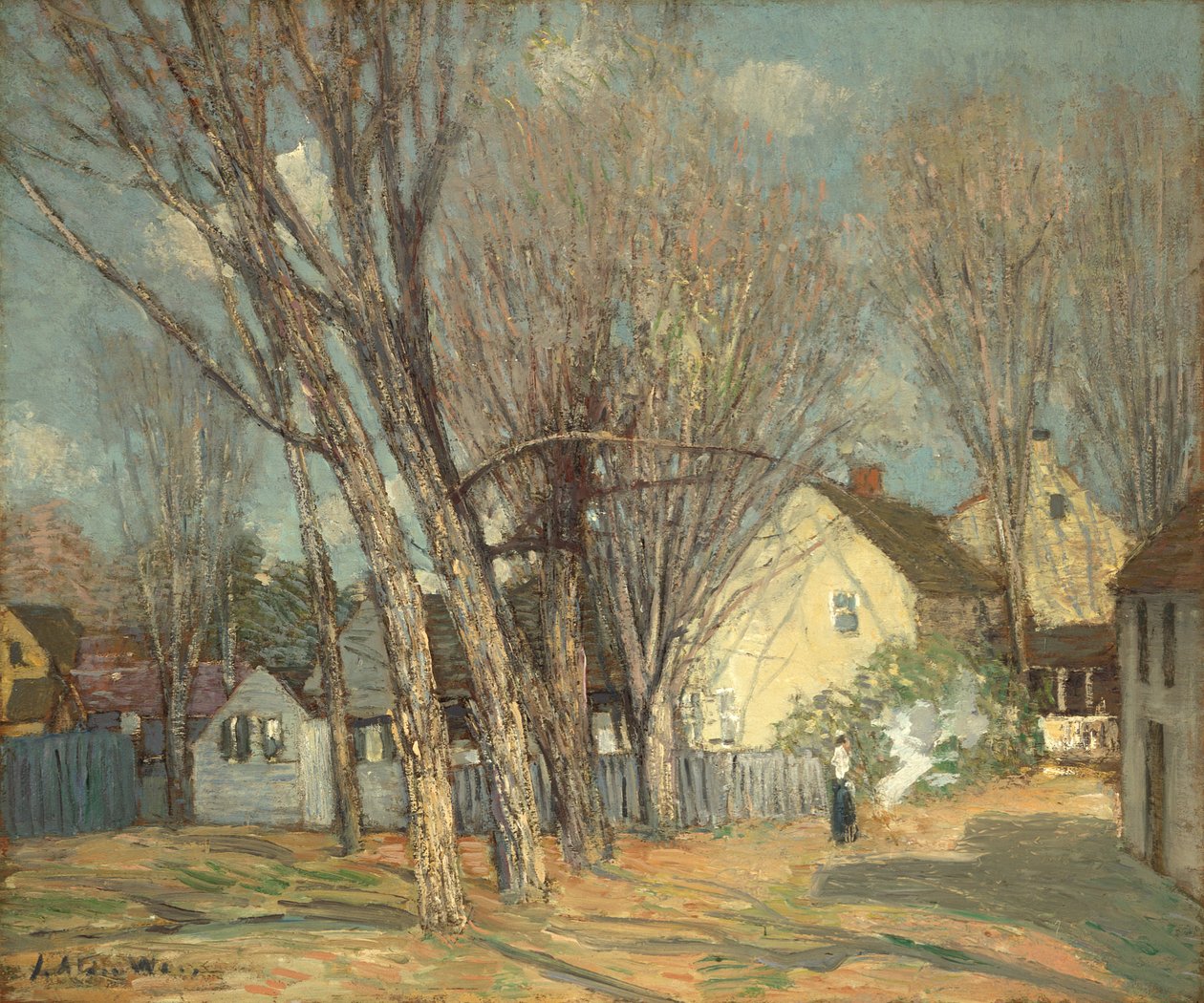 Pueblo de Windham de Julian Alden Weir