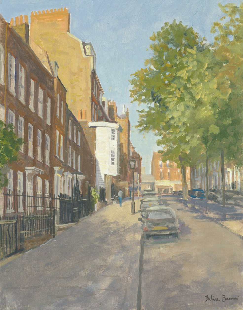 Fila de la Iglesia, Hampstead de Julian Barrow