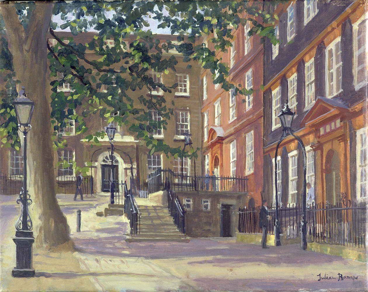 Kings Bench Walk, Inner Temple de Julian Barrow