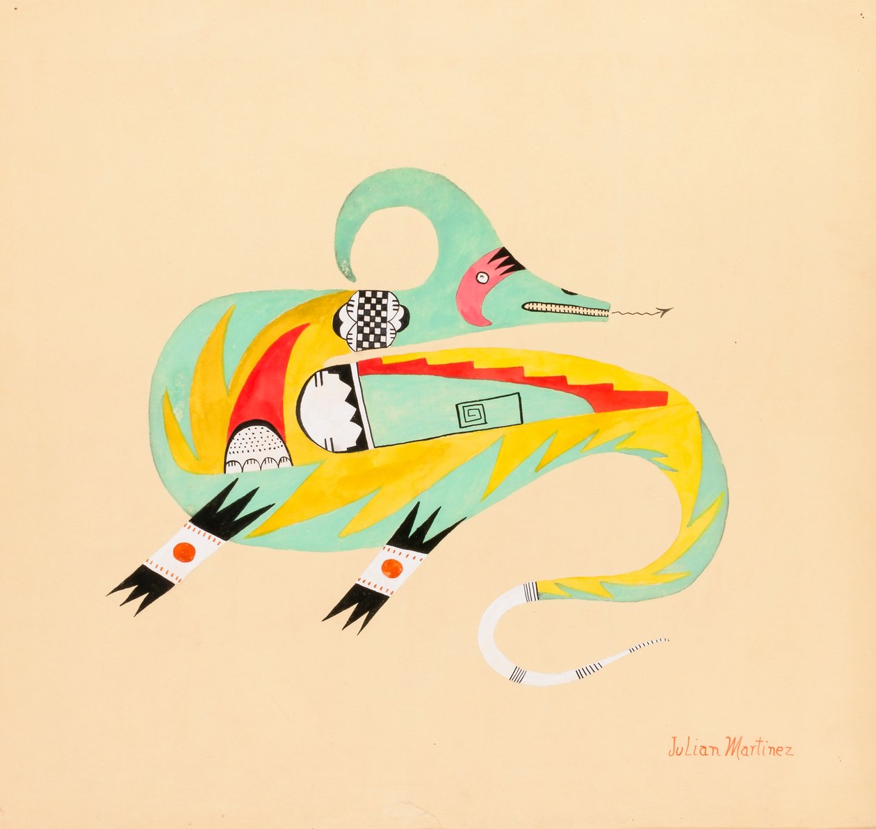 Avanyu, ca. 1923 de Julian Martinez