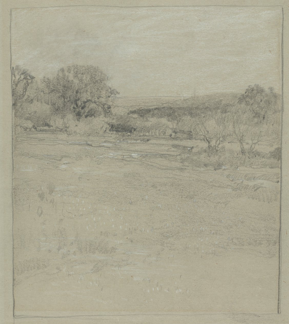 Paisaje cerca de San Antonio de Julian Onderdonk