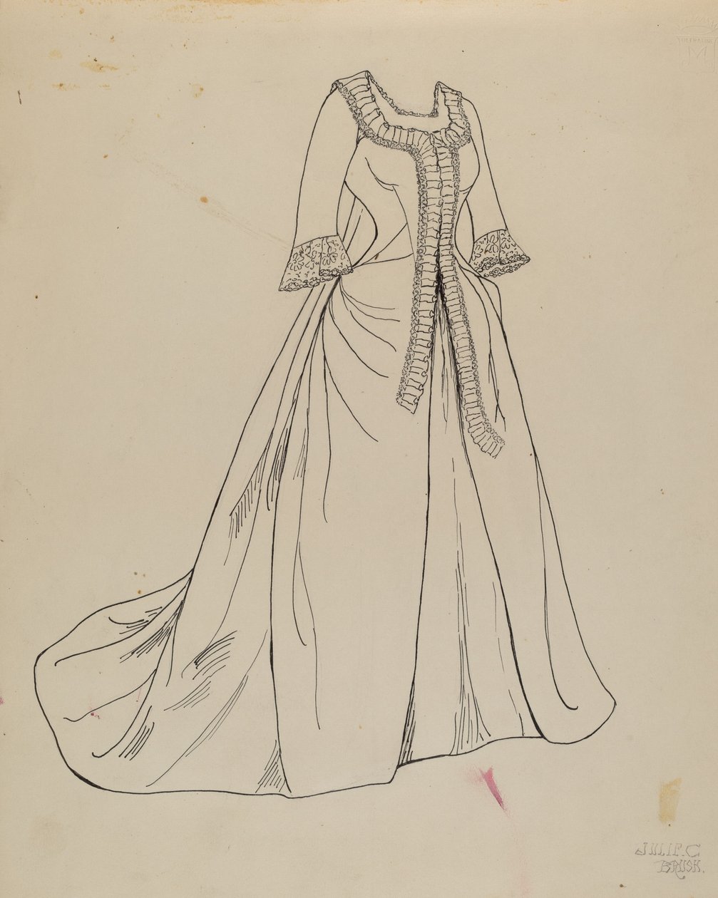 Vestido de Julie C. Brush