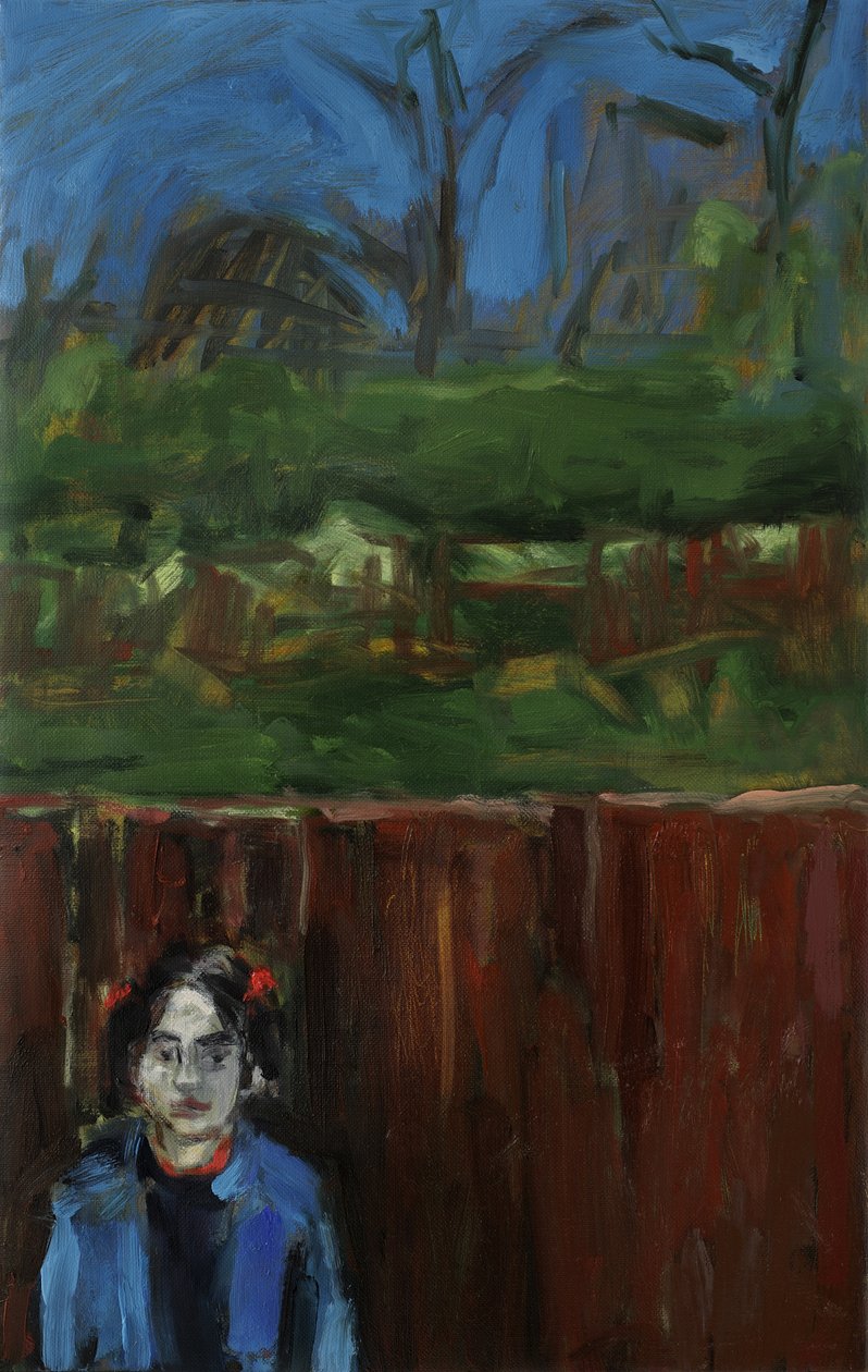 El secreto (óleo sobre lienzo) de Julie Held