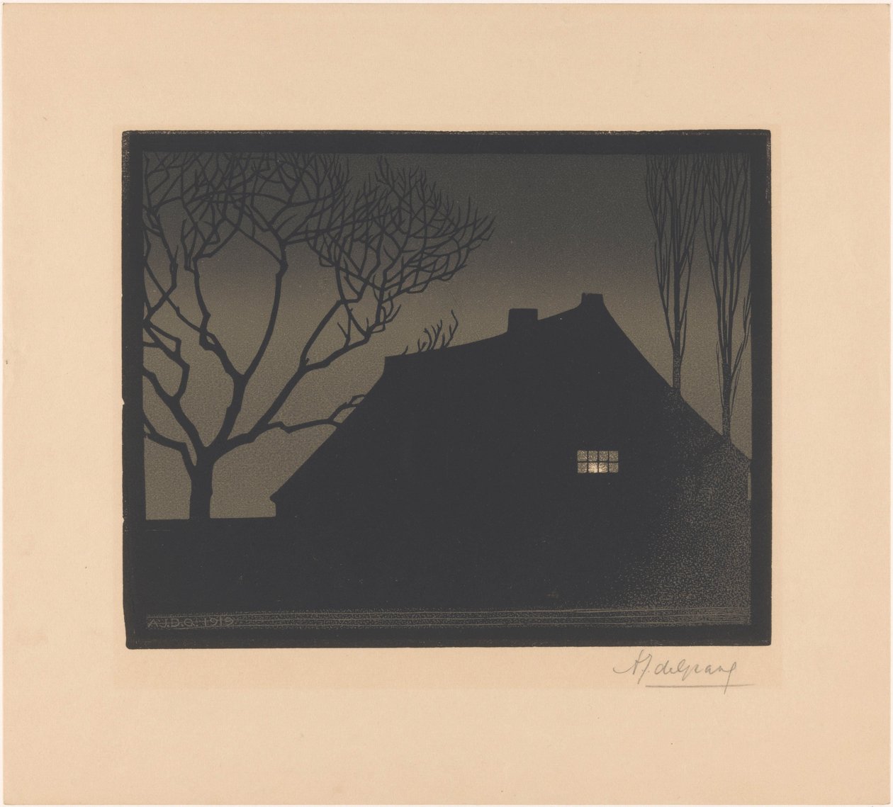 Noche de invierno de Julie de Graag (signed by artist)