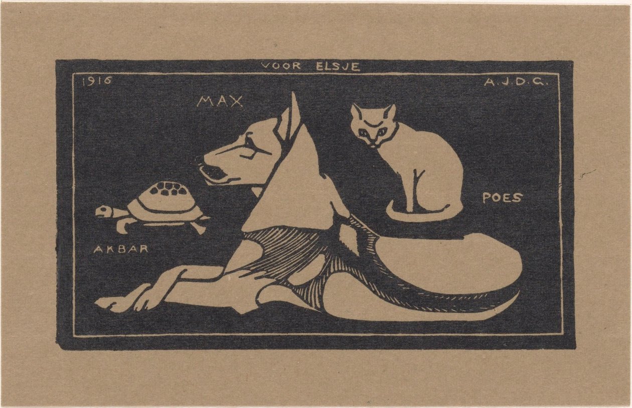 Akbar, Max, Poes (título en el objeto) de Julie de Graag