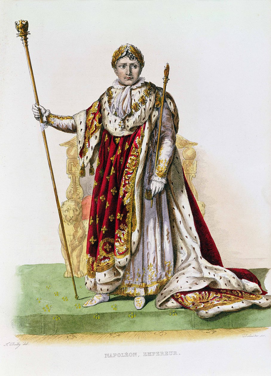 Emperador Napoleón II (1808-73) grabado por Delaistre, c.1830 de Julien Leopold Boilly