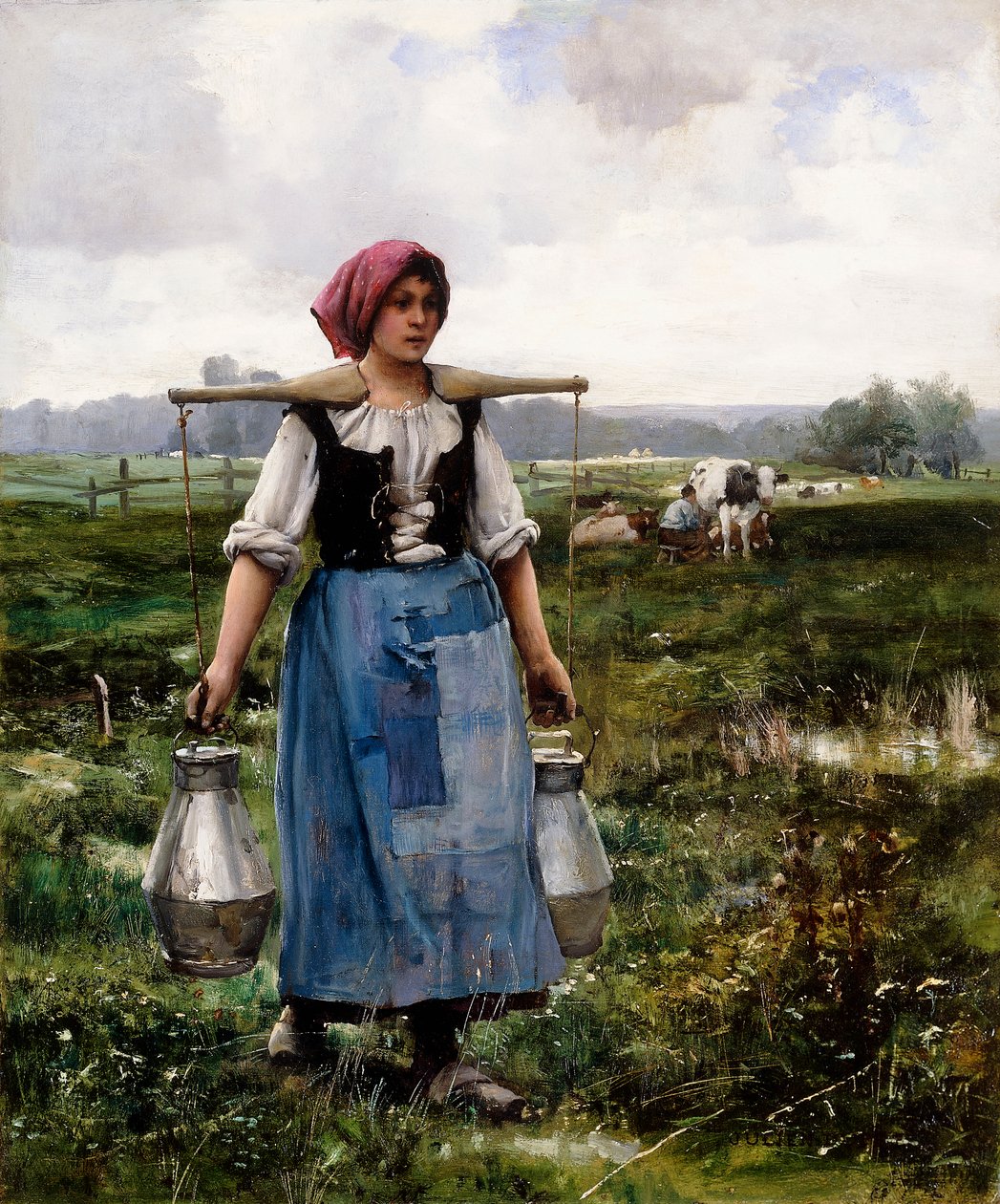 La Lechera de Julien Dupre