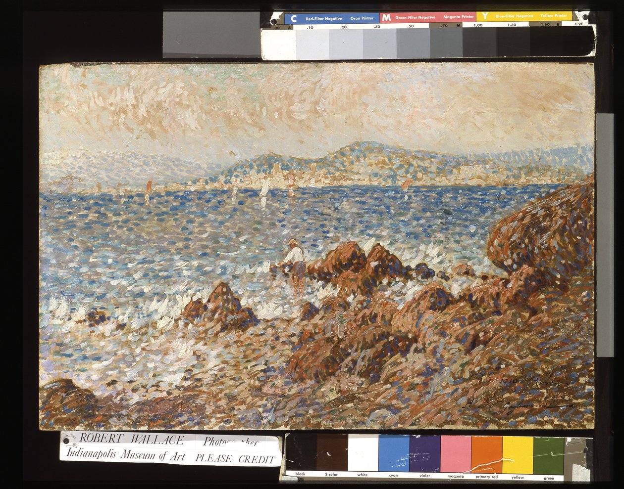 Cannes (óleo sobre madera) de Julien Gustave Gagliardini