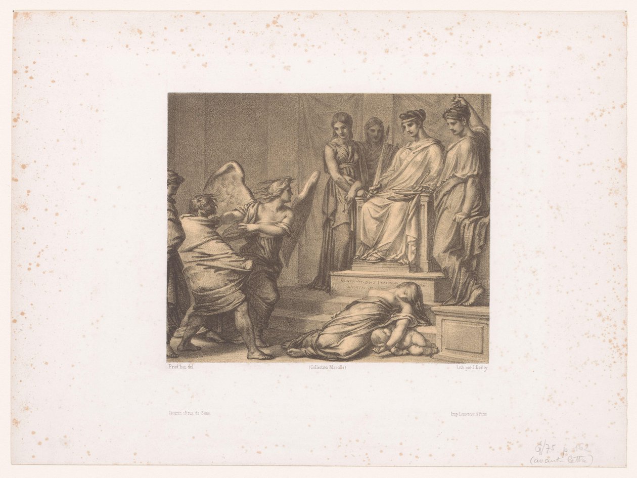 Némesis y Temis de Julien Leopold Boilly