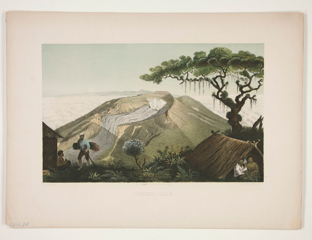 Montaña - Di-s? (Monte Gede) de Julius Friedrich Tempeltey