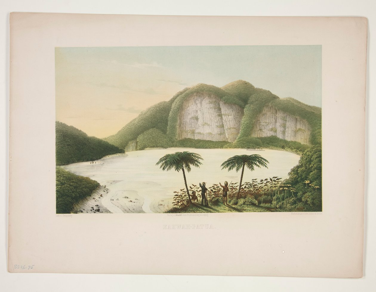 Kahwah - Hit (cráter blanco) de Julius Friedrich Tempeltey